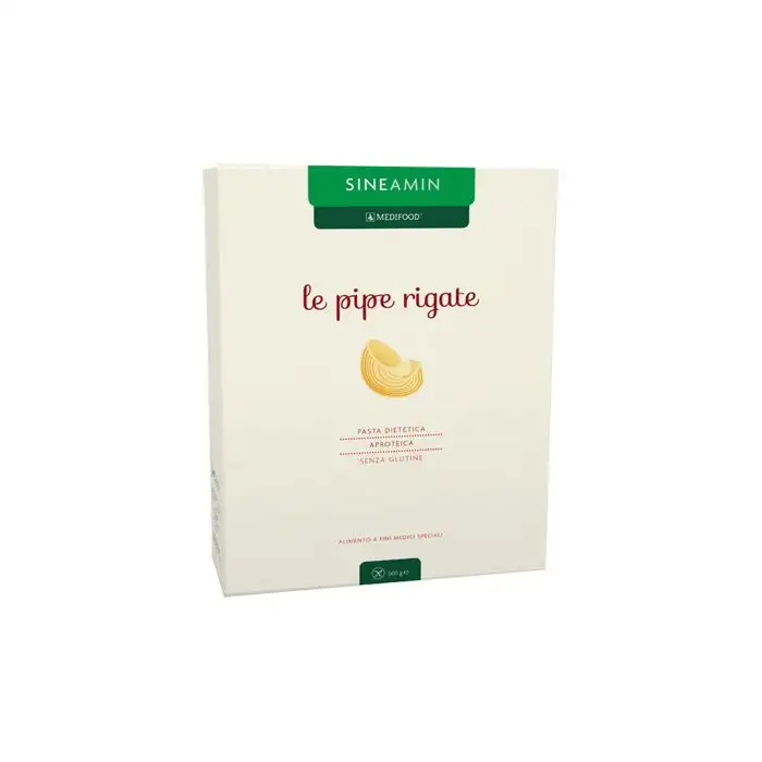 Sineamin Pipe Rigate Pasta Aproteica Senza Glutine 500 g
