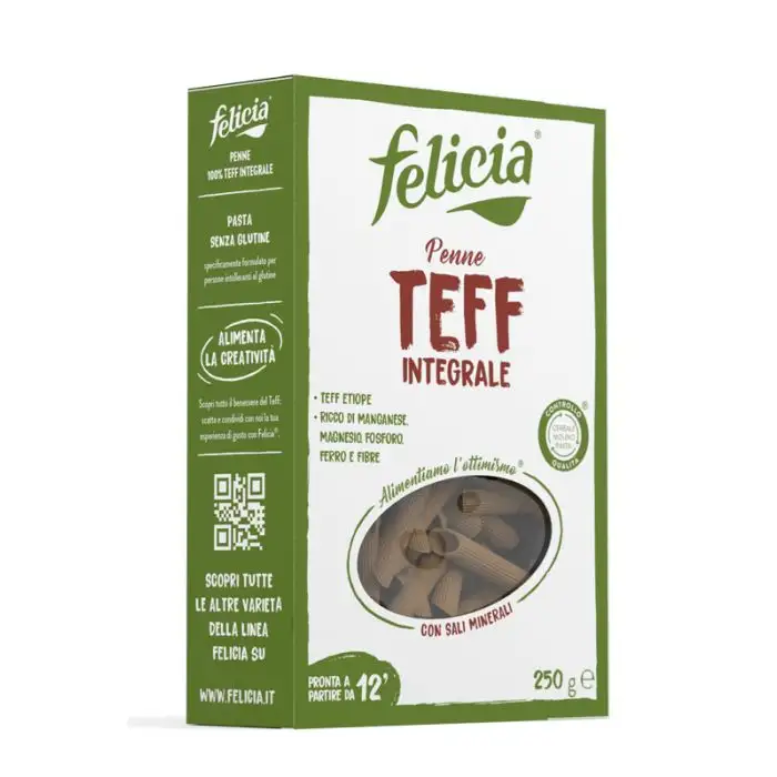 Felicia Bio Penne Integrali con Farina di Teff 250g