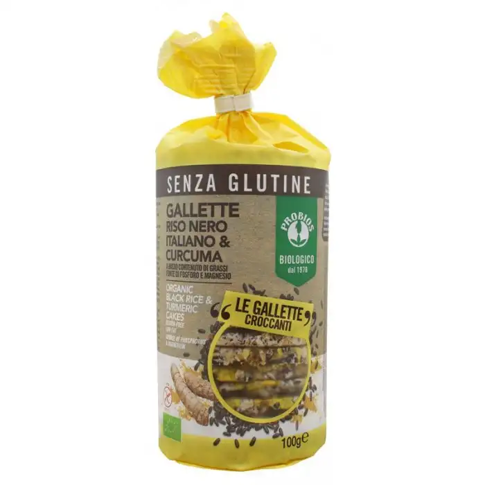 Probios Gallette Riso Curcuma
