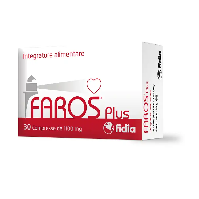Faros Plus Integratore per il Colesterolo 30 Compresse