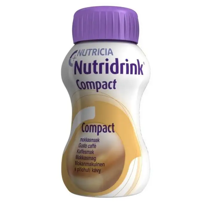 Nutricia Nutridrink Compact Integratore Alimentare Gusto Caffè 4X125Ml