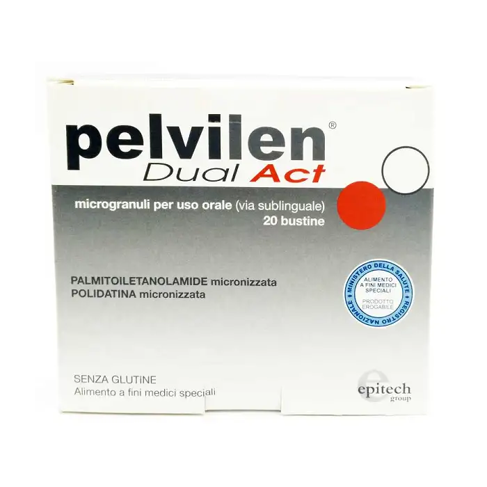 Pelvilen Dual Act Integratore Azione Antiossidante 20 Bustine