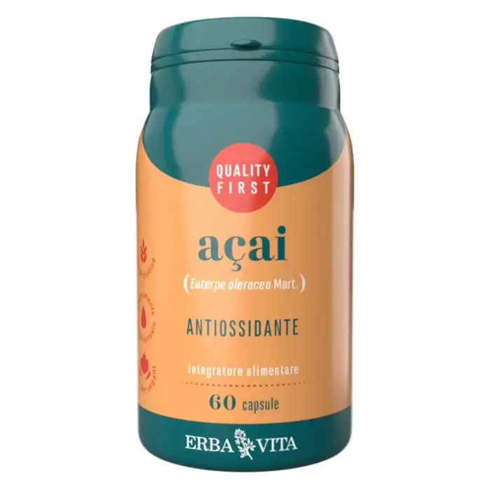Acai 60 Cps 550mg Erbavita