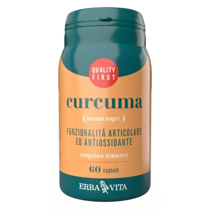 Curcuma 60 Cps Erbavita