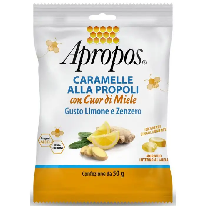 Apropos Caramelle Dure Limone/zenz.50g