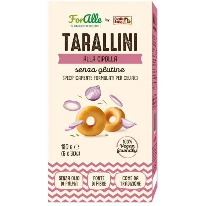 Foralle Tarallini Cipolla 6 bs