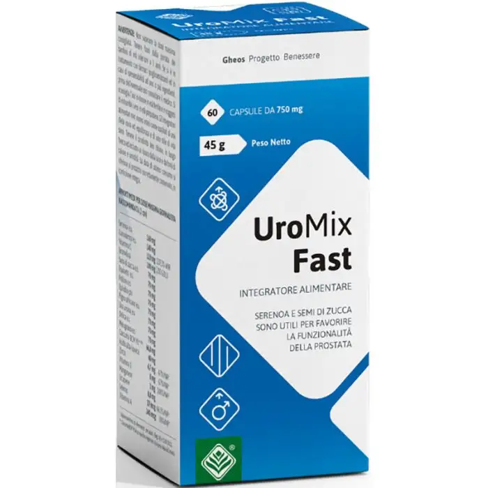 Uromix Fast Integratore Alimentare 60 Capsule