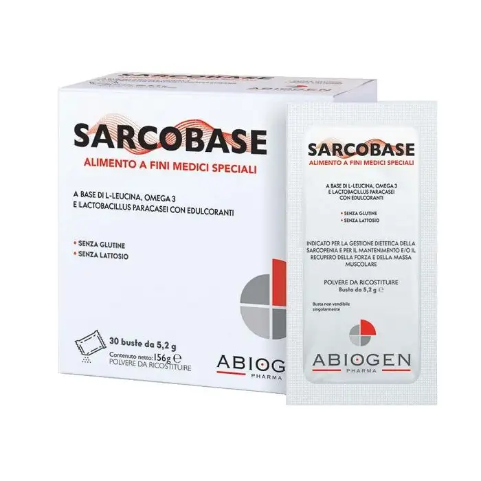 Sarcobase Per Sarcopenia E Decadimento Muscolare 30 Bustine
