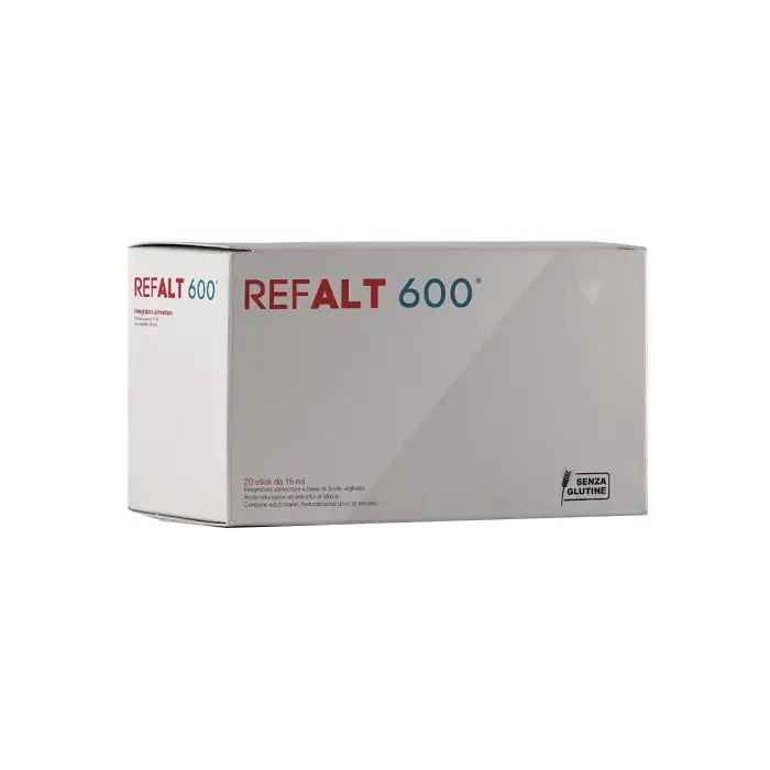 Refalt 600 Integratore Alimentare per il Sistema Digerente 20 Stick
