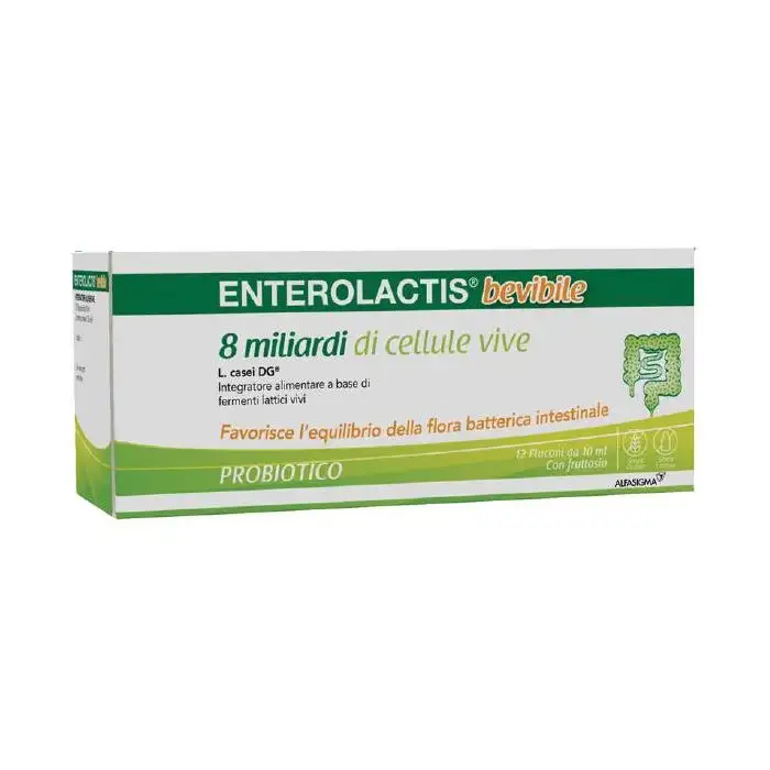 Enterolactis Bevibile 12 Flaconcini da 10ml