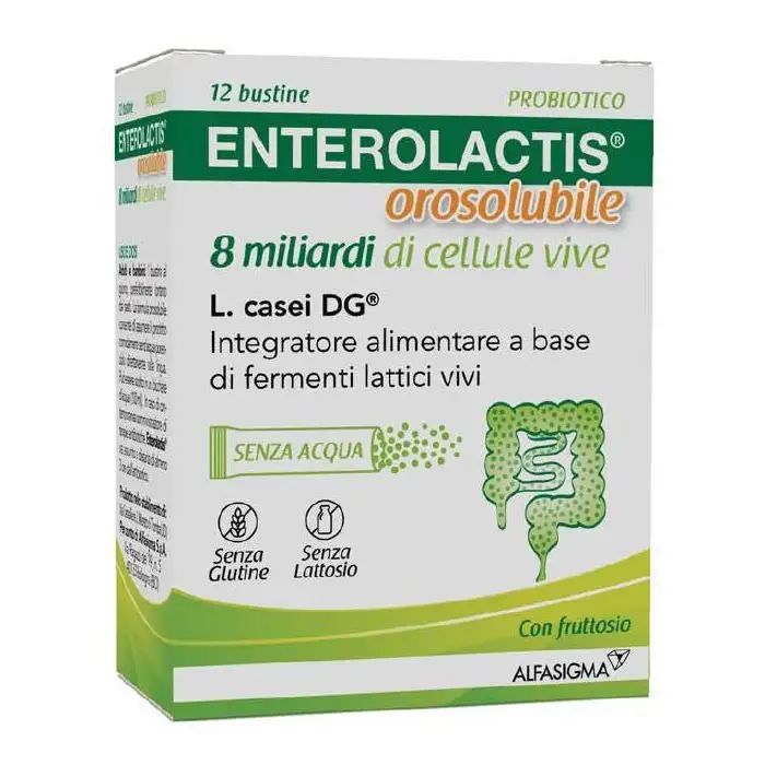 Enterolactis 8 Miliardi 12 Bustine Orosolubili