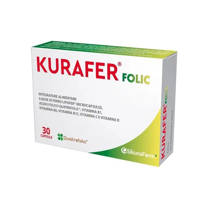 Kurafer Folic 30 Cps