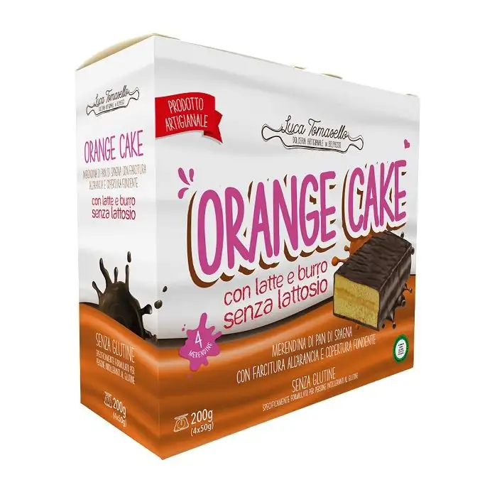 L Tomasello Orange Cake 4x50g
