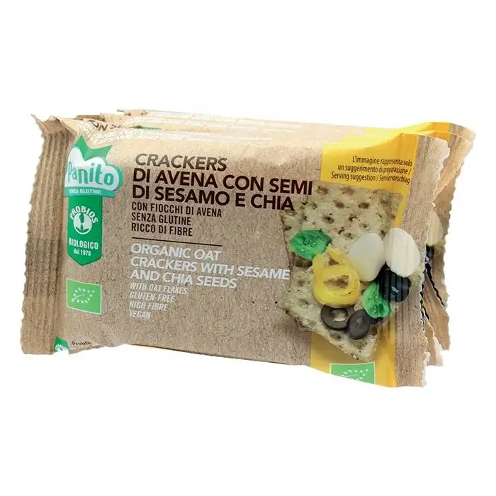 Panito Crackers Ave Sesamo Chia 4pz