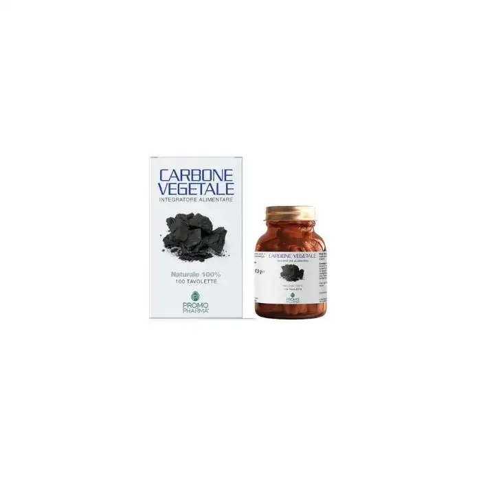 Promopharma Carbone Vegetale Integratore 100 Tavolette