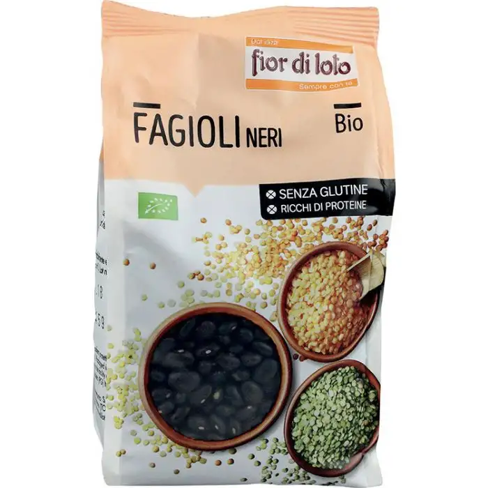 Fior Di Loto Fagioli Neri Bio Senza Glutine 400g
