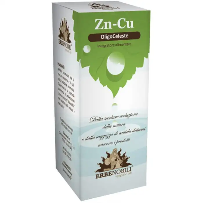 Erbenobili Zinco-Rame (Zn-Cu) Oligoceleste 50 ml
