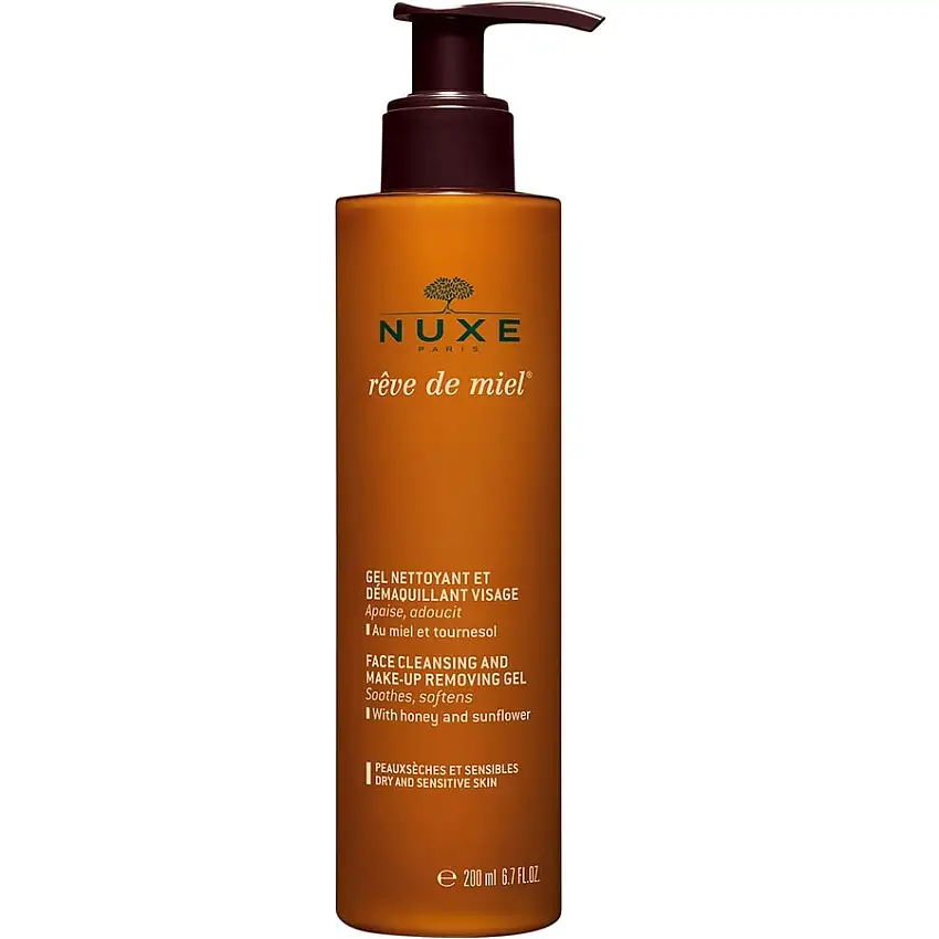 Nuxe Rêve de Miel Gel detergente e struccante per il viso