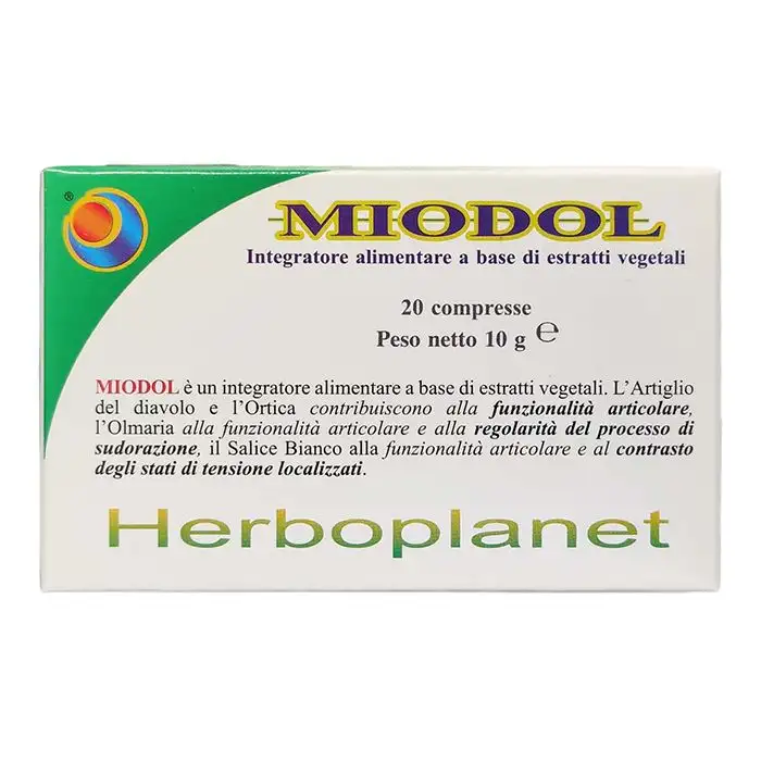 MIODOL 20CPR BLISTER 10G