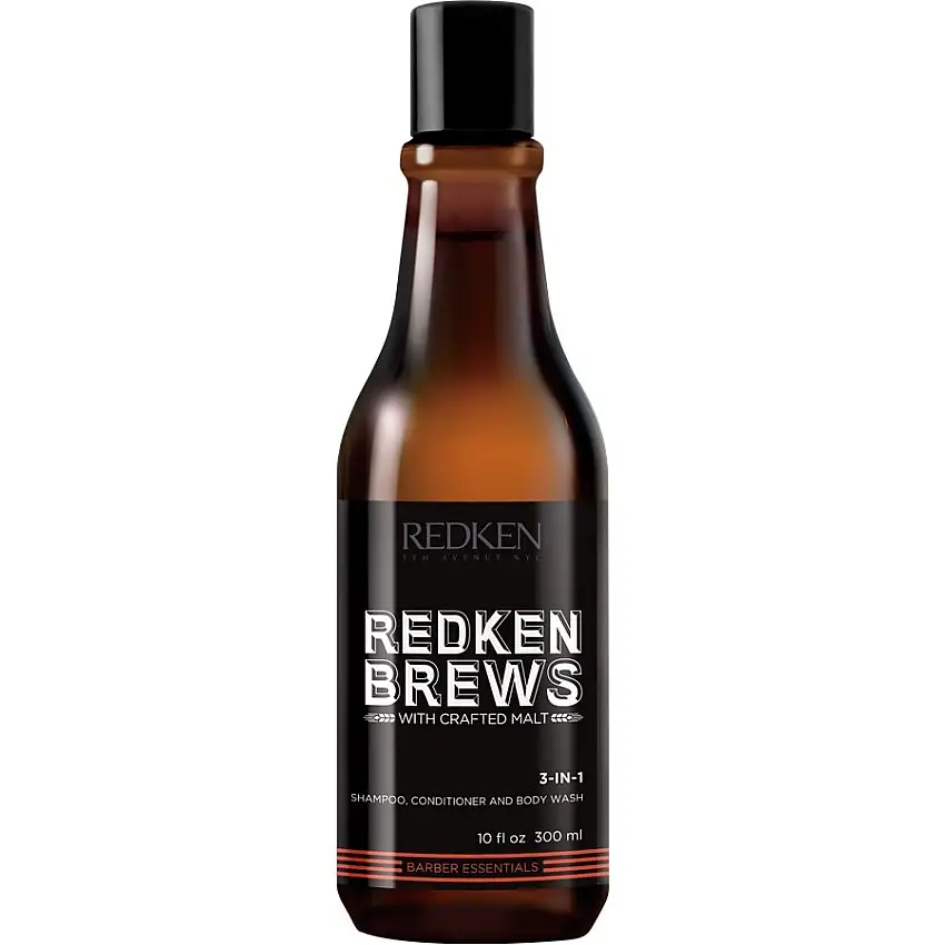 Redken Brews 3-in-1 Shampoo, Conditioner and Body Wash
