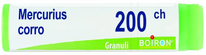 MERCURIUS CORROSIVUS 200 CH GLOBULI 1G