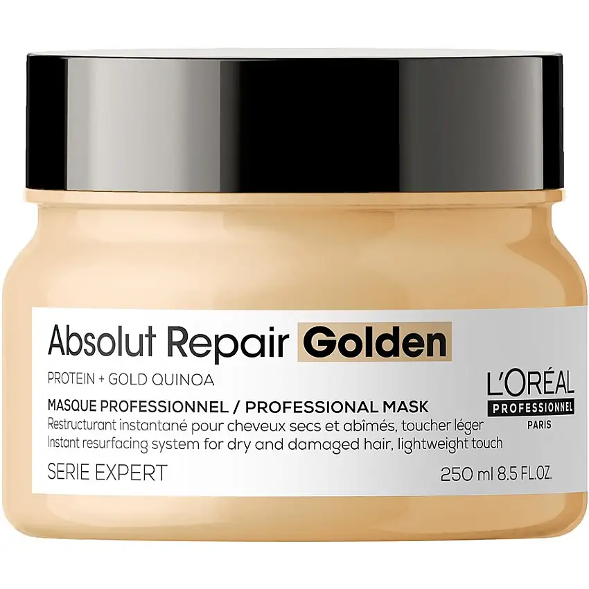 L’Oréal Professionnel Paris Serie Expert Absolut Repair Resurfacing Golden Masque Gold Quinoa + Protein