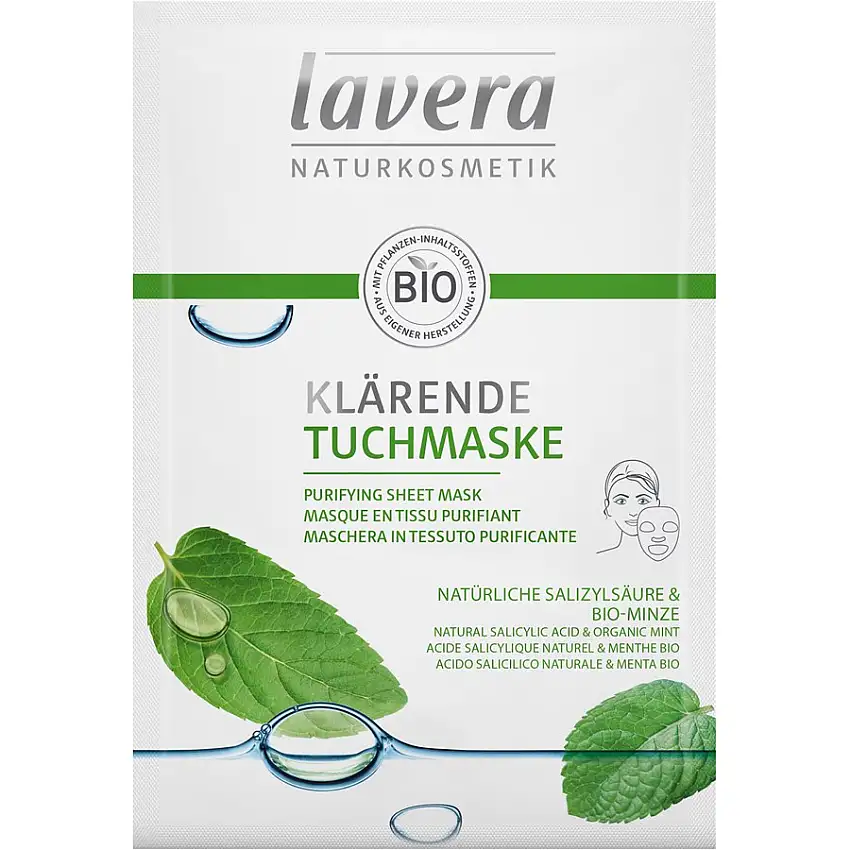 Lavera Maschere Acido salicilico naturale e menta bio Acido salicilico naturale e menta biologica