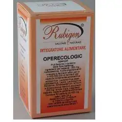 RUBIGEN OPERECOLOGIC INTEGRATORE DI PROBIOTICI PREBIOTICI ED ENZIMI 60 CAPSULE