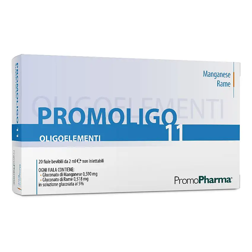 PROMOLIGO 11 MANGANESE/RAME 20 FIALE 2 ML
