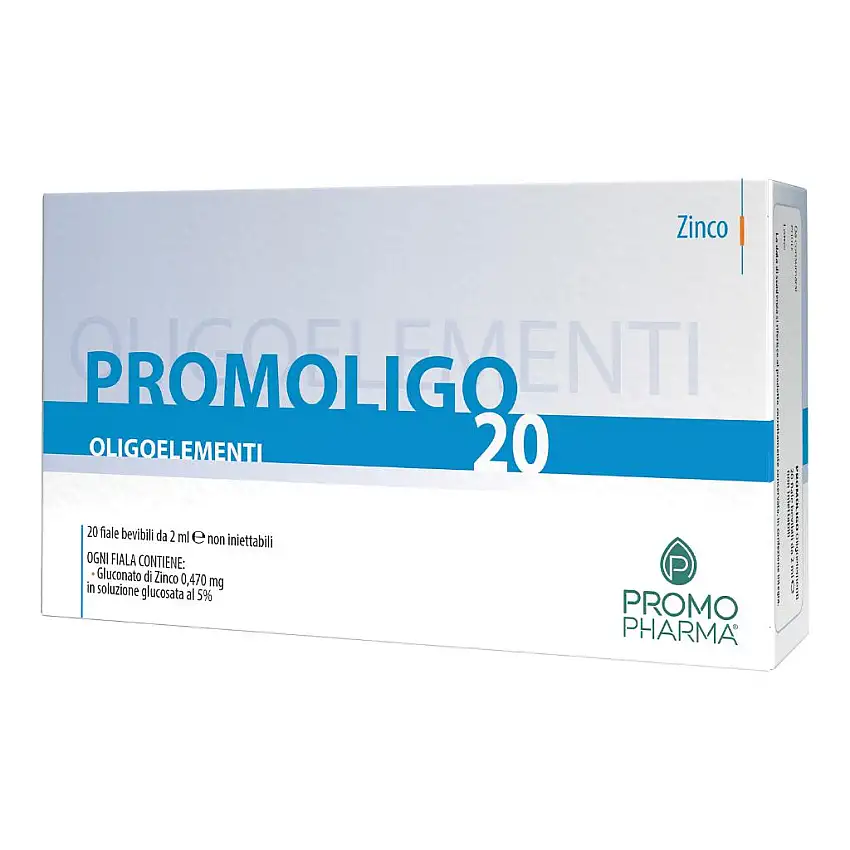 PROMOLIGO 20 ZINCO 20 FIALE 2 ML