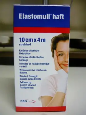 BENDA ELASTICA AUTOADESIVA ELASTOMULL HAFT COMPRESSIONE FORTE 10X400CM