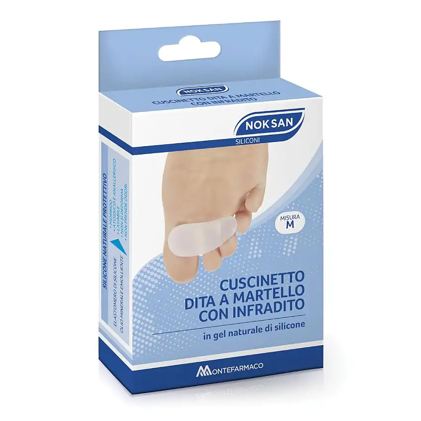 NOK SAN GEL CUSCINO DITA MARTELLO L 2 PEZZI