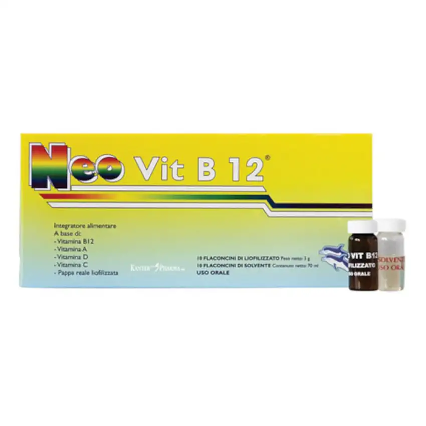 NEOVIT B12 10 FLACONCINI + 10 FLACONCINI 10 ML