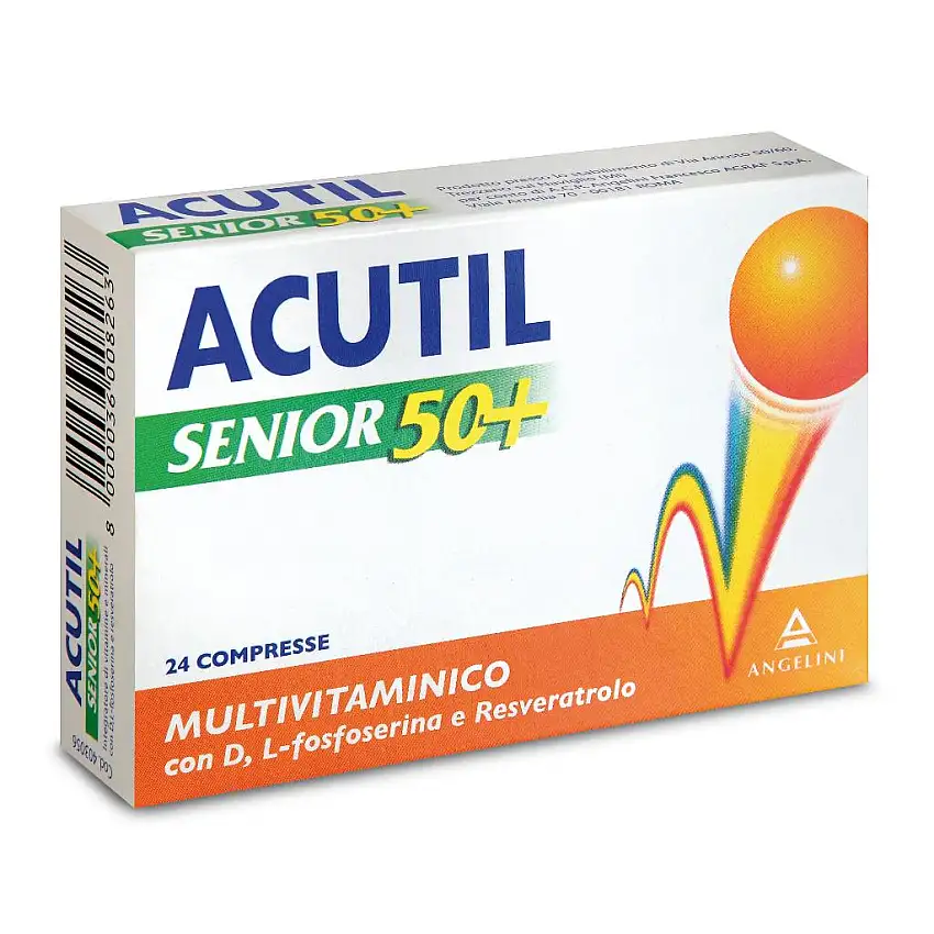 ACUTIL MULTIVITAMINICO SENIOR 50+24 COMPRESSE