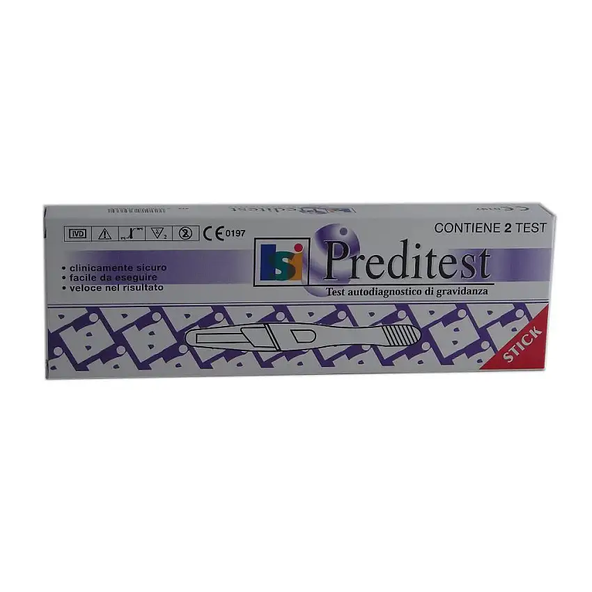 TEST GRAVIDANZA PREDITEST 2 PEZZI