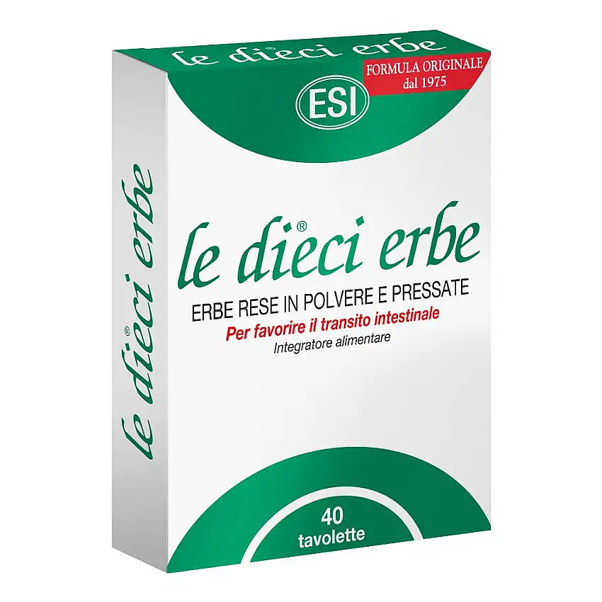 ESI LE DIECI ERBE 40 TAVOLETTE