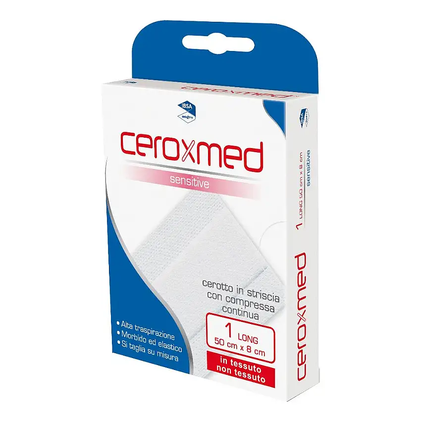CEROXMED LONG FLEX SENSITIVE MISURA 50X8 CM 1 PEZZO
