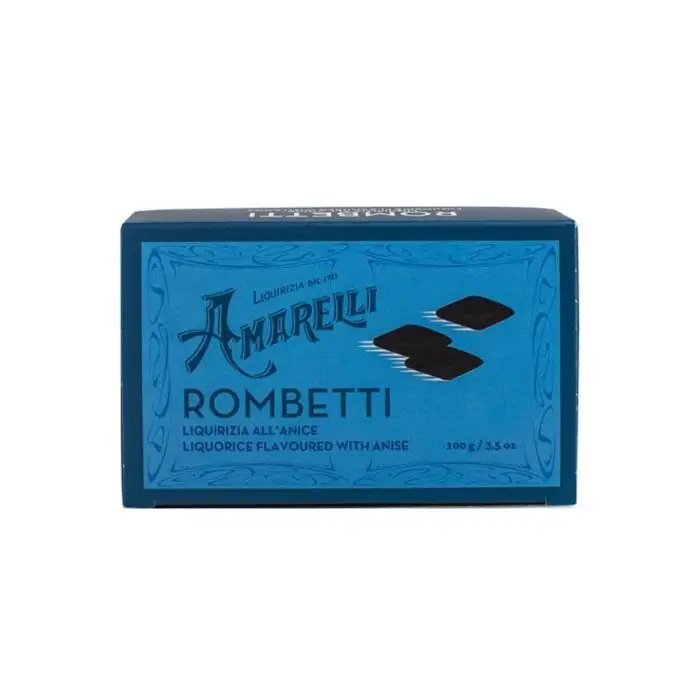 Amarelli Rombetti Liquirizia Dura Aromatizzata All'Anice 40g