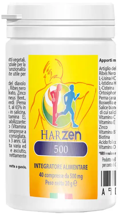 HARZEN 500 40 COMPRESSE