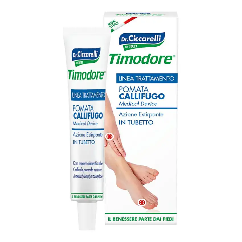 CALLIFUGO IN POMATA PER ESTIRPARE CALLI IGIENEPIEDE CONFEZIONE IN TUBO DA 5ML