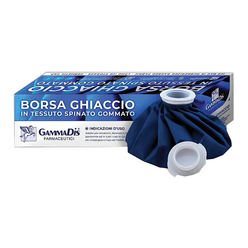 BORSA GHIACCIO TESSUTO GOMMATO 28 CM GAMMADIS