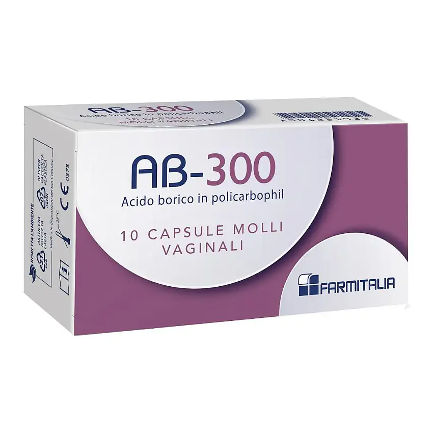 AB 300 CAPSULE VAGINALI 10 CAPSULE