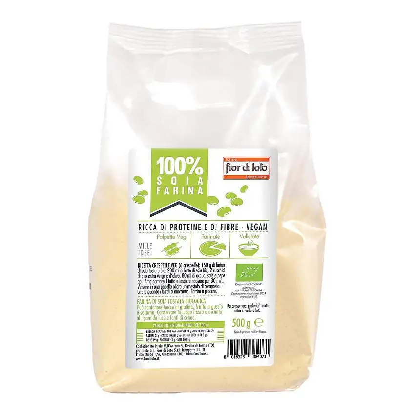 FARINA INTEGRALE DI SOJA 500 G