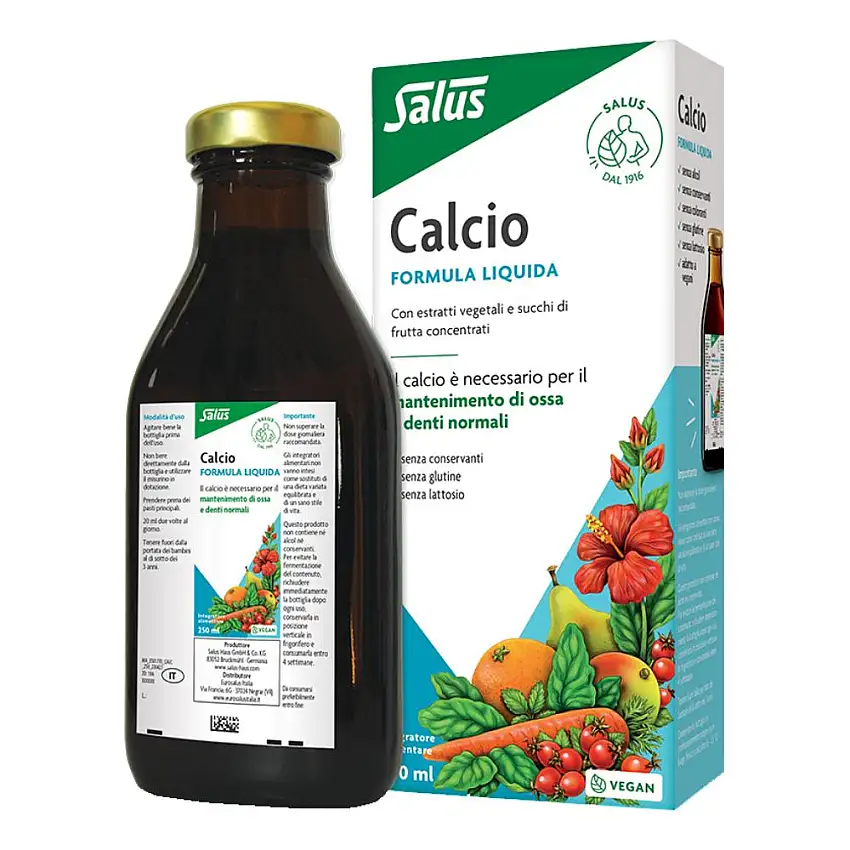 SALUS CALCIO SENZA ALCOL SENZA CONSERVANTI SENZA COLORANTI 250 ML