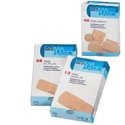 CEROTTO IPOALLERGENICO AERATO FARMAPLASTO INDICATO PER PELLI SENSIBILI IN PVC ASSORTITI 20P