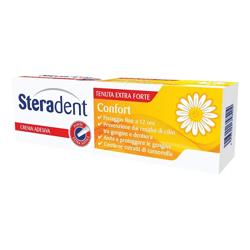 STERADENT COMFORT CREMA ADESIVA CON CAMOMILLA TUBO 40 G