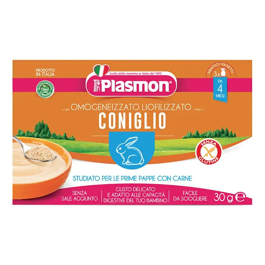 PLASMON LIOFILIZZATO CONIG 10 G X 3 PEZZI OFFERTA SPECIALE