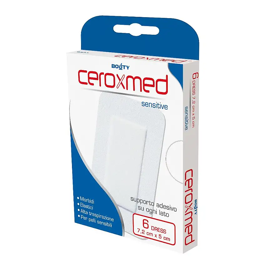 CEROXMED FLEX SENSITIVE EXTRA MISURA 75X50 MM 6 PEZZI