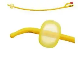 CATETERE FOLEY A MEDIA PERMANENZA RUSCH GOLD PLUS A 3 VIE IN SILKOLATEX LATTICE-SILICONE PER ADULTO CH22 LUNGHEZZA 40 CM PUNTA CILINDRICA A 2 FORI PALLONCINO 5-15 ML 1 PEZZO