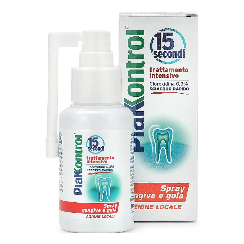 PLAKKONTROL 15 SECONDI COLLUTORIO SPRAY 50 ML